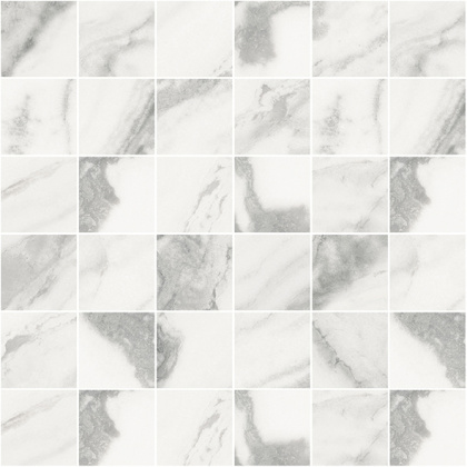 Сильвер Мозаика белый 30х30