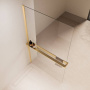 Душевая перегородка Walk-In VSW-1HR100CLG, 1000*2000, брашированное золото, стекло прозрачное