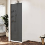 Душевая перегородка Walk-In VSW-1HWS900GFGM, 900*2000, вороненая сталь, стекло матовое тонированное