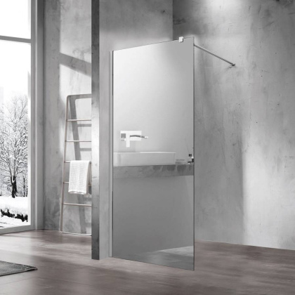 Душевая перегородка Walk-In VSW-1H100MR, 1000*2000, хром, стекло зеркальное