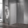 Душевая перегородка Walk-In VSW-1H600CLBN, 600*2000, брашированный никель, стекло прозрачное