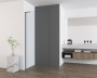 Душевая перегородка Walk-In VSW-7HA700CLGM, 700*2000, вороненая сталь, стекло прозрачное