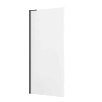 Душевая перегородка Walk-In VSW-7HA900CLGM, 900*2000, вороненая сталь, стекло прозрачное