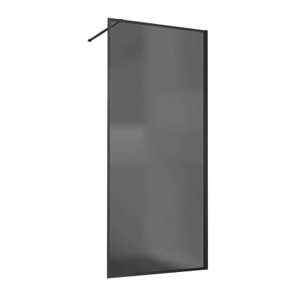 Душевая перегородка Walk-In VSW-1HP900GFB, 900*2000, черный матовый, стекло матовое тонированное