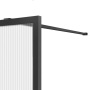 Душевая перегородка Walk-In VSW-1HP120FLGM, 1200*2000, вороненая сталь, стекло рифленое