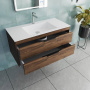 База под раковину Chiara 2D 1000 подвесная, 2 выкатных ящика soft-close, С.Oak