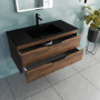 База под раковину Chiara 2D 1000 подвесная, 2 выкатных ящика soft-close, С.Oak
