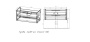 База под раковину Chiara 2D 1000 подвесная, 2 выкатных ящика soft-close, С.Oak