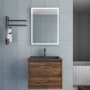 База под раковину Gio 600 подвесная, 2 выкатных ящика soft-close, C.Oak