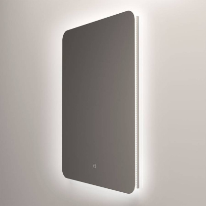 Зеркало LED VLM-3BE500 500х700 c сенсорным выключателем и диммером