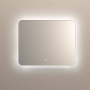 Зеркало LED VLM-3BE900 900х800 c сенсорным выключателем и диммером
