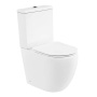 Сиденье дюропласт, soft close, металлическое крепление BB051-2SC