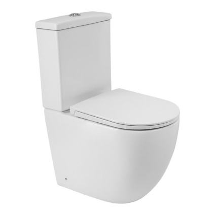 Сиденье дюропласт, soft close, металлическое крепление BB051-2SC
