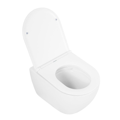 Сиденье с металлическими креплениями, системой Soft close CZR-870-SC