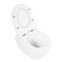 Сиденье с металлическими креплениями, системой Soft close CZR-870-SC