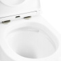 Сиденье с металлическими креплениями, системой Soft close CZR-870-SC