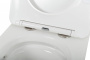 Сиденье с металлическими креплениями, системой Soft close CZR-870-SC