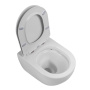 Сиденье с металлическими креплениями, системой Soft close CZR-870-SC