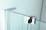 Душевой уголок Cezares SLIDER-AH-2-70/80-80/90-GRIGIO-NERO стекло графит, профиль черный матовый