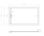 Экран для поддона из искусственного мрамора CEZARES TRAY-AS-AH-120/90-100-SCR