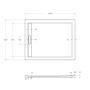 Экран для поддона из искусственного мрамора CEZARES TRAY-AS-AH-120/90-100-SCR