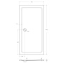 Поддон SMC CEZARES TRAY-M-AH-160/90-35-W
