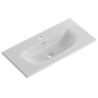 Тумба с раковиной напольная BelBagno KRAFT 39 80 Rovere Tabacco, раковина белая