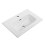 Тумба с раковиной напольная BelBagno KRAFT 39 80 Bianco Opaco, раковина белая