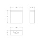 Бачок BelBagno FLAY-R BB2149T