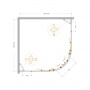 Душевой уголок CEZARES MOLVENO-R-22