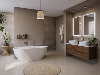 Акриловая ванна BELBAGNO UNO BB701-1600-730-K