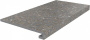 Терраццо коричневый обрезной 60x60x0,9