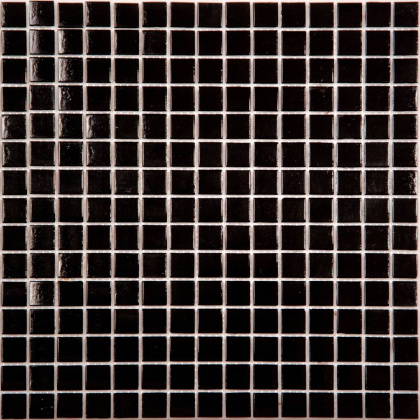 Мозаика AK01 стекло черный (бумага) (20*20*4) 327*327