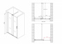 Душевая дверь ABBER Komfort AG90120