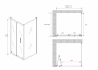 Душевой уголок ABBER Sonnenstrand AG07110-S100