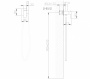 Смеситель ABBER Daheim AF8226B с гигиеническим душем, черный матовый