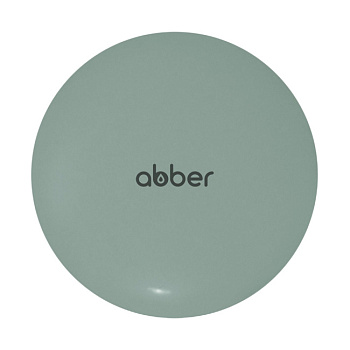 Накладка на слив для раковины ABBER AC0014MCG светло-зеленая матовая, керамика