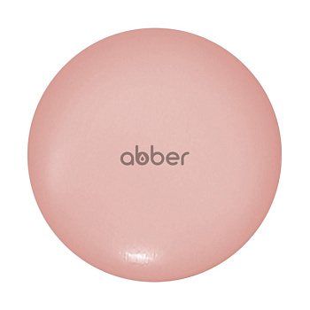 Накладка на слив для раковины ABBER AC0014MP розовая матовая, керамика