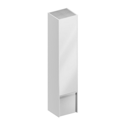 Пенал MODULA подвесной 170 с дверцей и ящиком, белый глянцевый MO.165\WHT
