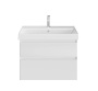 CUB.70.2/WHT.M Тумба CUBO подвесная с ящиками 70, белая матовая CUB.70.2\WHT.M