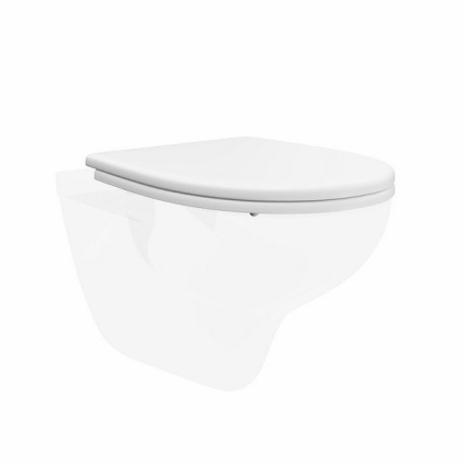 Сиденье для унитаза XPRO без микролифта, белый Xpro.R.seat.02\WHT