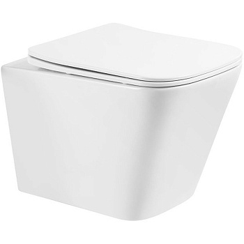 Унитаз подвесной безободковый BelBagno ARDENTE-R BB520CHR