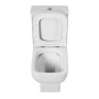 AURORA Чаша унитаза с сиденьем дюропласт soft close, P-trap BB8604CPR/SC