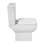 AURORA Чаша унитаза с сиденьем дюропласт soft close, P-trap BB8604CPR/SC