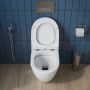 Чаша приставного унитаза BelBagno SFERA-R BB2141CBR