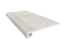 Комплект (Ступень TE00 (33x120) непол. (прямоугол. бортик) с насечками + Подступенок (14,5x120))