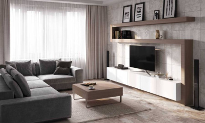 Комплект (Ступень BG01 (33x120) непол. (прямоугол. бортик) без насечек+ Подступенок (14,5x120))