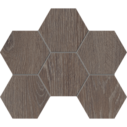 Мозаика KW03 Hexagon 25x28,5 структур.