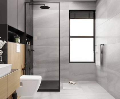 Керамогранит Laparet Urban Dazzle Gris серый лаппатированный 60х120 (2шт_1,44м2), м2