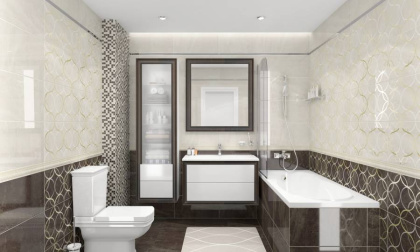 Керамогранит 436286 Crystal Grey серый (120смх60смх0,9мм) (2шт_1,44м2) сатинированный, м2
